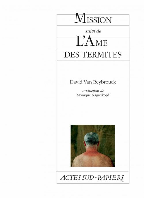 Couverture ebook de Mission suivi de L'Ame des termites, de Van Reybrouck David