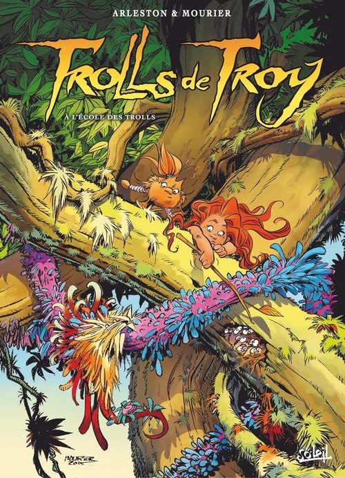 ebook cover of Trolls de Troy T22 - A l'école des Trolls, by Christophe Arleston