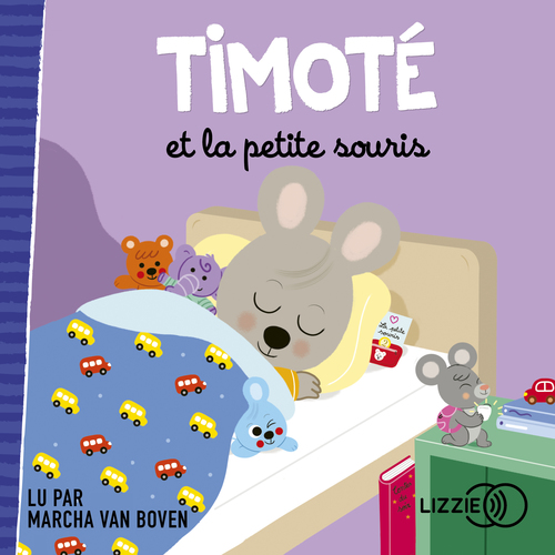 audiobook cover of Timoté et la petite souris, by Emmanuelle Massonaud, Mélanie Combes