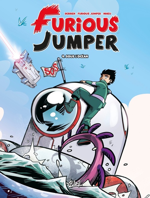 Couverture ebook de Furious Jumper T04 - Sous l'océan, de Furious Jumper
