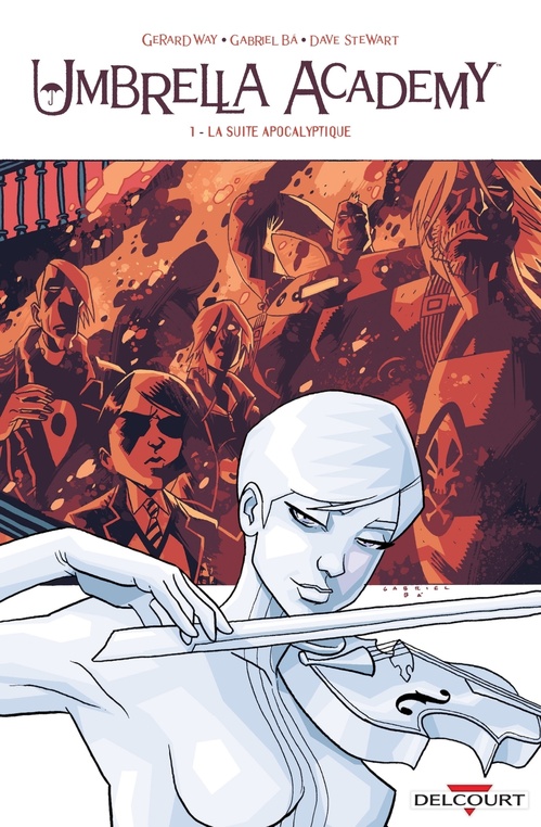 Couverture ebook de Umbrella Academy T01 - La Suite apocalyptique, de Gerard Way