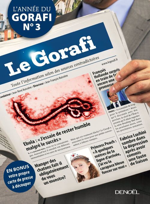 ebook cover of L'année du Gorafi III, by Jean-françois Buissière