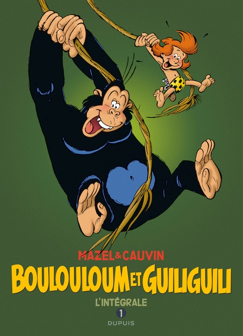 Couverture ebook de Boulouloum et Guiliguili - L'Intégrale - Tome 1 - 1975 - 1981, de Raoul Cauvin, Mazel