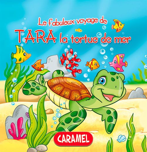 Couverture ebook de Tara la tortue de mer, de Les Fabuleux Voyages, Monica Pierazzi Mitri