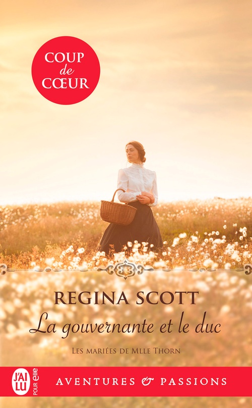 ebook cover of Les mariées de Mlle Thorn (Tome 1) - La gouvernante et le duc, by Regina Scott