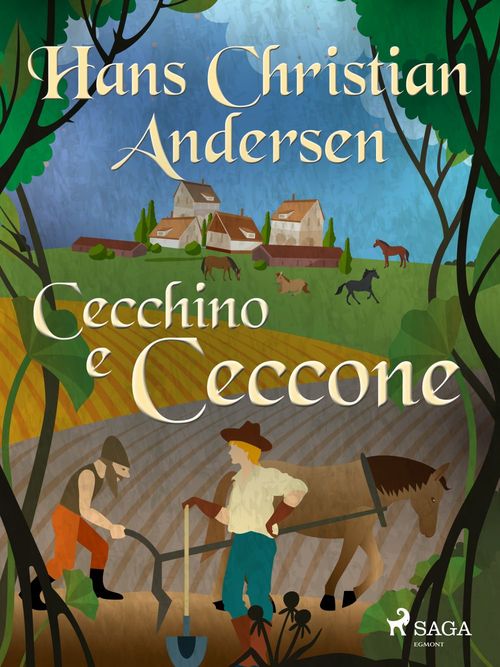 ebook cover of Cecchino e Ceccone, by Hans Christian Andersen