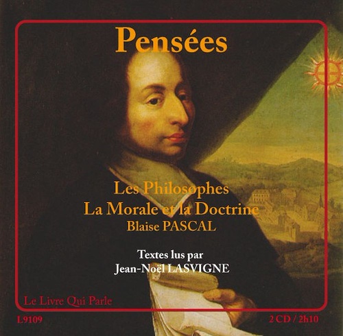 audiobook cover of Pensées (les philosophes - la morale et la doctrine), by Jean-Noel Lasvigne, Pascal