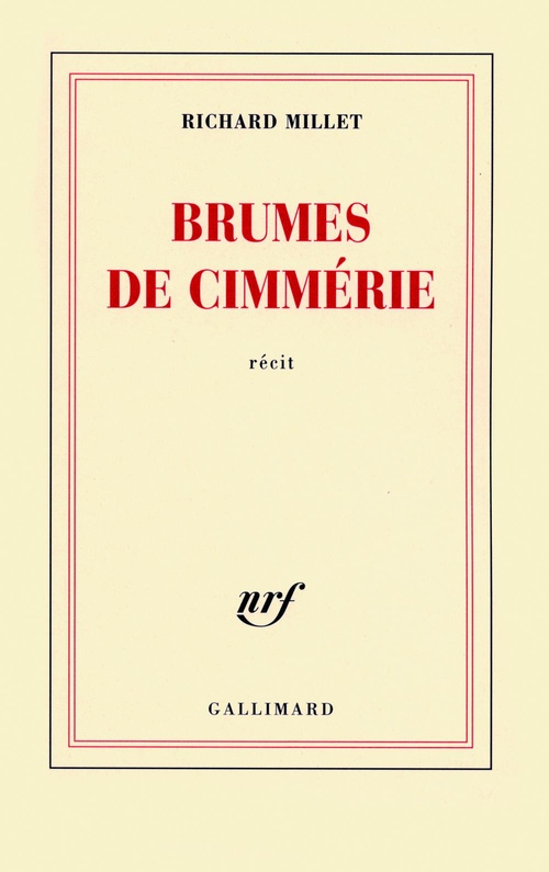 ebook cover of Brumes de Cimmérie, by Richard Millet