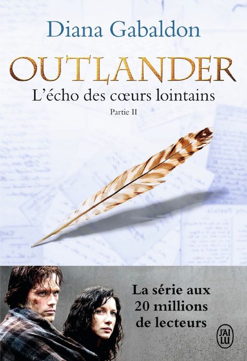 Couverture ebook de Outlander (Tome 7, Partie II) - L'écho des coeurs lointains / Les fils de la liberté, de Diana Gabaldon
