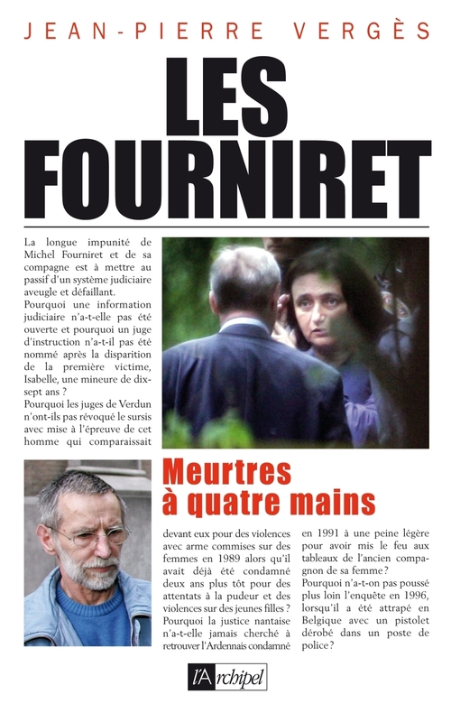 Couverture ebook de Les Fourniret - Meurtres à quatre mains, de Verges-J.P