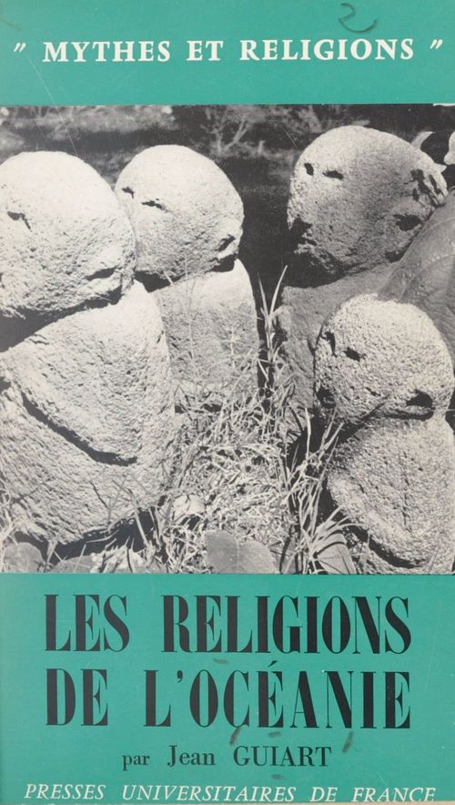 Couverture ebook de Les religions de l'Océanie, de Jean Guiart