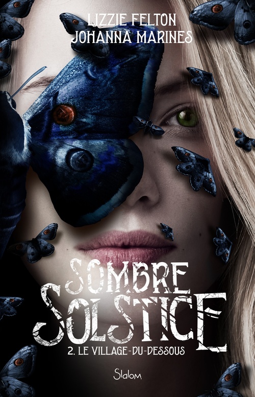 ebook cover of Sombre Solstice - Tome 2 Le Village-du-dessous, by Johanna Marines, Lizzie Felton