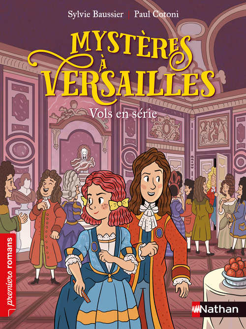 ebook cover of Mystères à Versailles - Vols en série, by Sylvie Baussier, Paul Cotoni