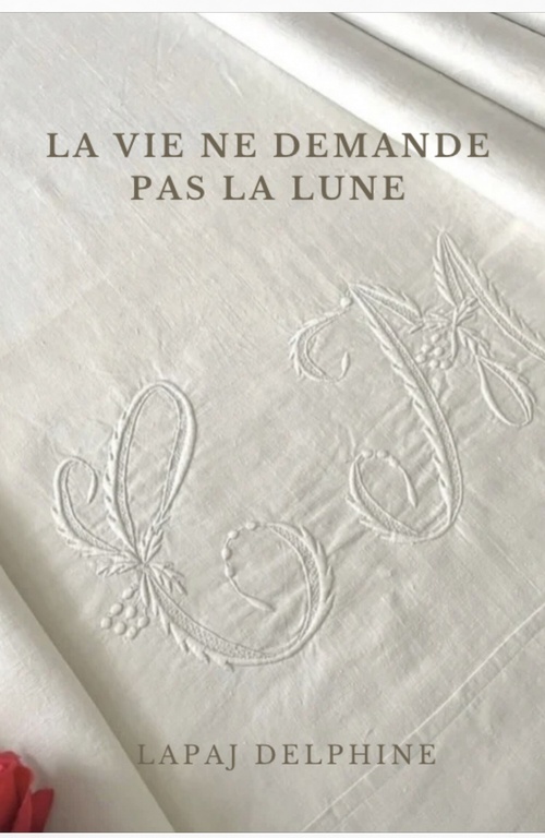 Couverture ebook de La vie ne demande pas la lune, de Delphine Lapaj