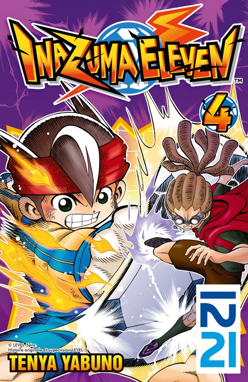 Couverture ebook de Inazuma Eleven - tome 4, de Tenya Yabuno