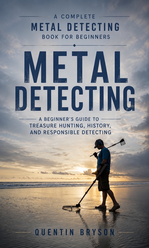 ebook cover of Metal Detecting: A Complete Metal Detecting Book for Beginners, by Quentin Bryson