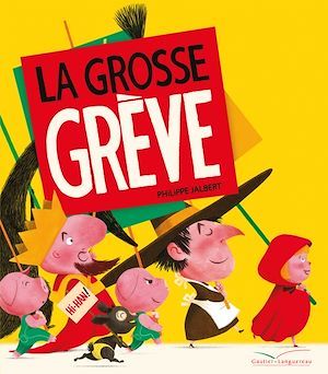 ebook cover of La grosse grève, by Philippe Jalbert