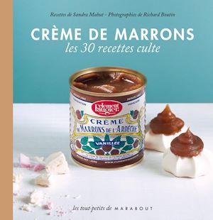 Couverture ebook de Crème de marrons, de Sandra Mahut