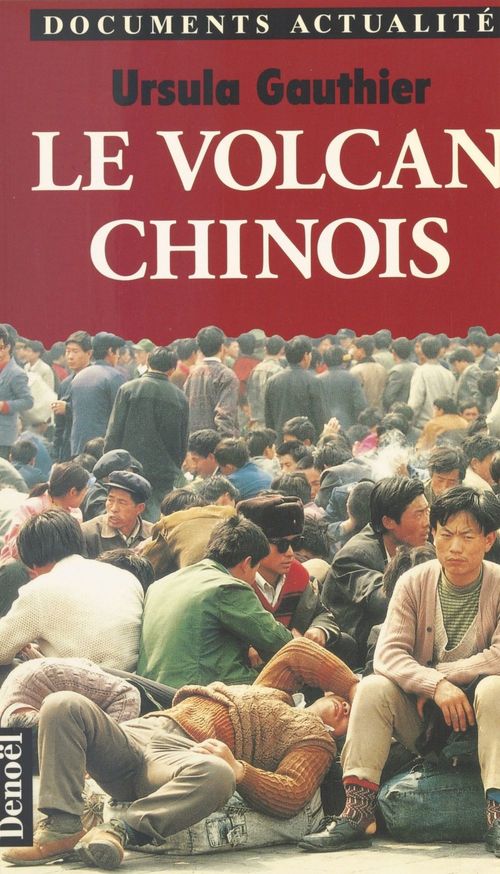 ebook cover of Le volcan chinois, by Ursula Gauthier
