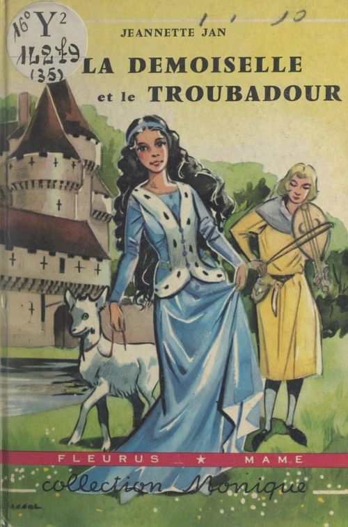 Couverture ebook de La demoiselle et le troubadour, de Jeannette Jan