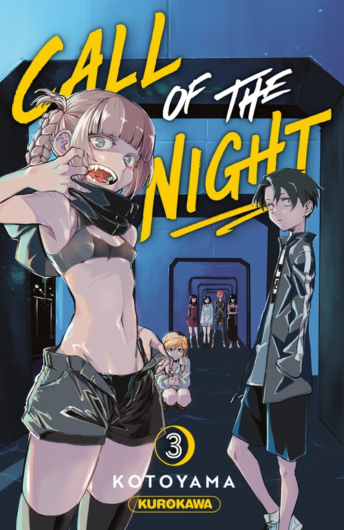 Couverture ebook de Call of the night - Tome 3, de Kotoyama