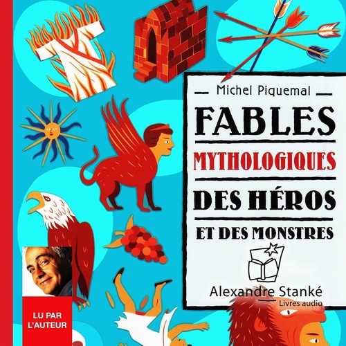 Couverture audiobook de Fables mythologiques, de Michel Piquemal