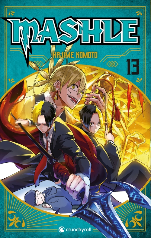 ebook cover of Mashle T13, by Hajime Komoto