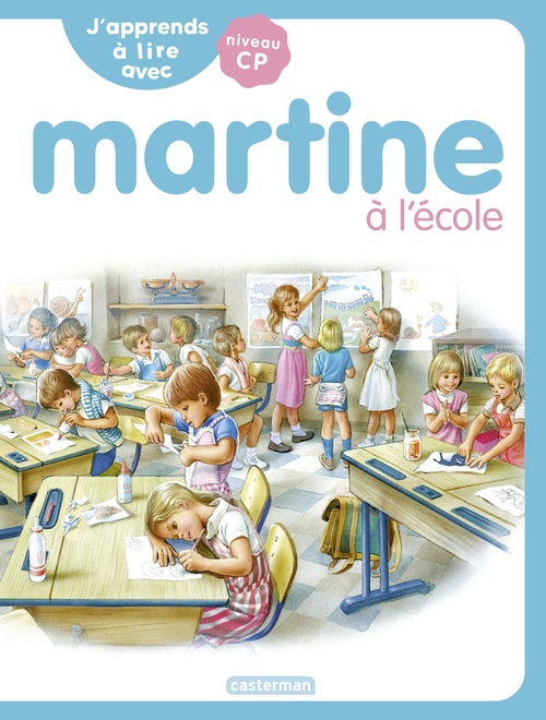 ebook cover of J'apprends à lire avec Martine (Tome 4) - Martine à l'école, by Gilbert Delahaye, Marcel Marlier