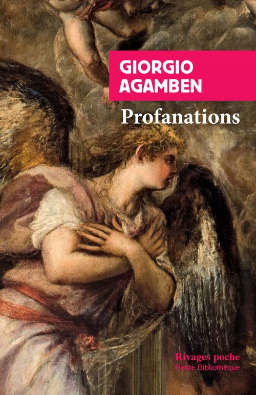 Couverture ebook de Profanations, de Giorgio Agamben