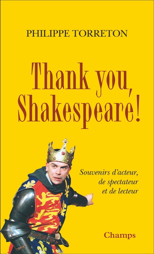 ebook cover of Thank you, Shakespeare !, by Philippe Torreton