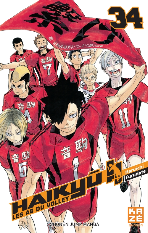 Couverture ebook de Haikyu !! - Les As du volley T34, de Haruichi Furudate