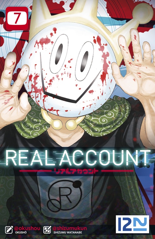 Couverture ebook de Real Account - tome 7, de Okushou, Shizumu Watanabe