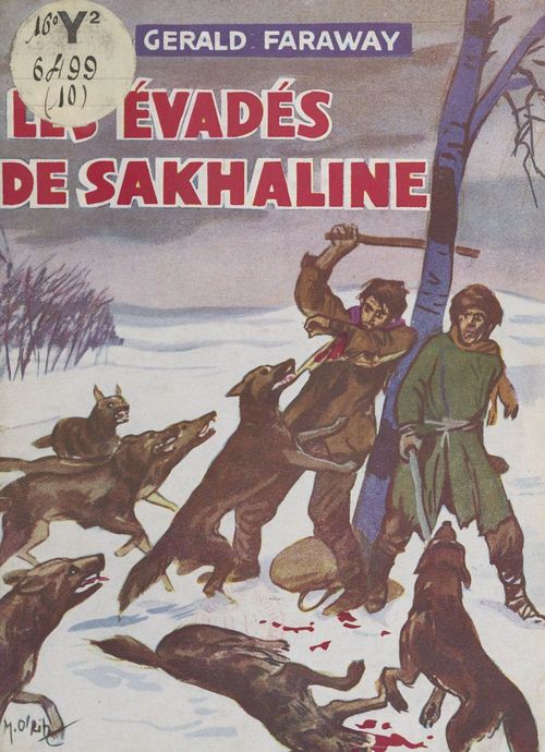 Couverture ebook de Les évadés de Sakhaline, de Gerald Faraway
