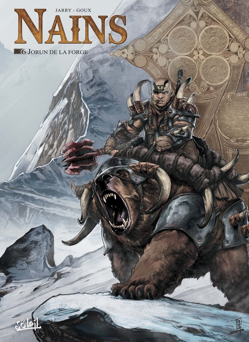 Couverture ebook de Nains T06 - Jorun de la Forge, de Nicolas Jarry