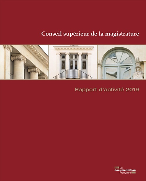 Couverture ebook de Rapport d'activité 2019 du Conseil supérieur de la magistrature, de Conseil supérieur de la magistrature