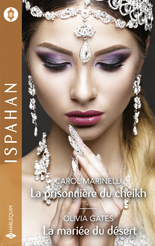 Couverture ebook de La prisonnière du cheikh - La mariée du désert, de Carol Marinelli, Olivia Gates