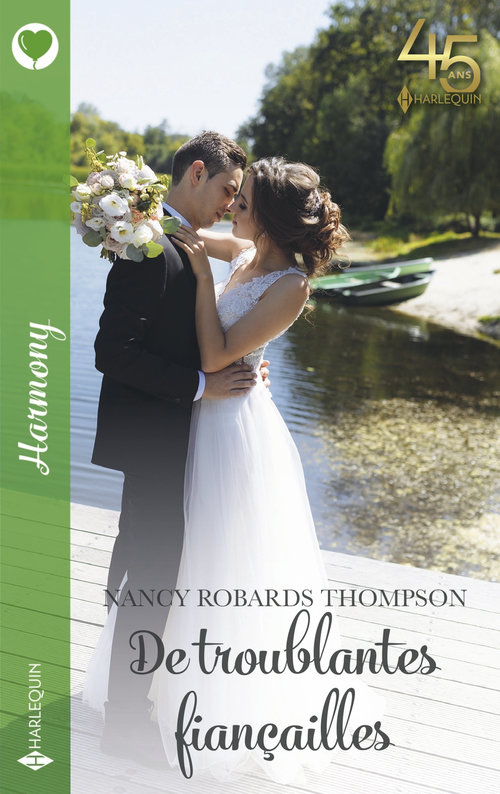 Couverture ebook de De troublantes fiançailles, de Nancy Robards Thompson