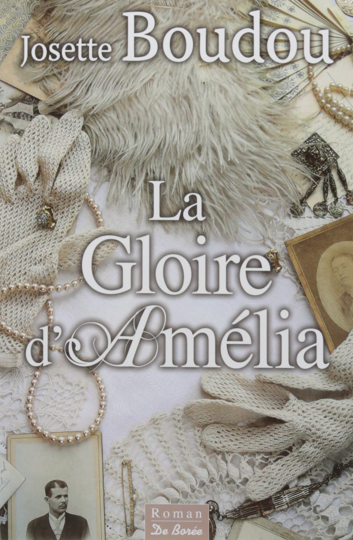 Couverture ebook de La Gloire d'Amélia, de Josette Boudou