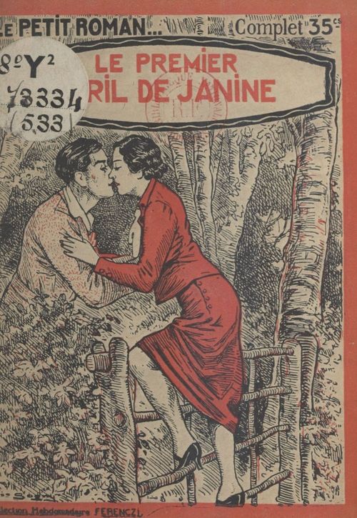 Couverture ebook de Le premier avril de Janine, de Henry Dantrain