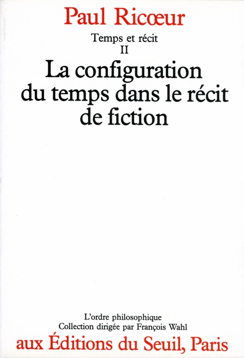 Couverture ebook de Temps et Récit, de Ricoeur Paul