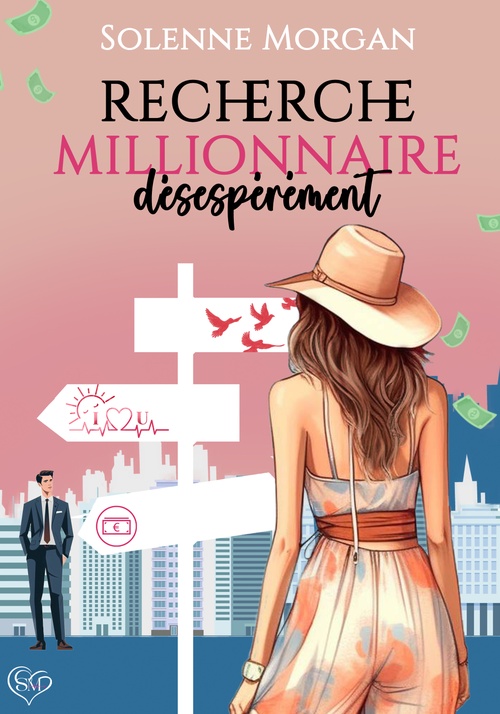 ebook cover of Recherche millionnaire désespérément, by Solenne Morgan