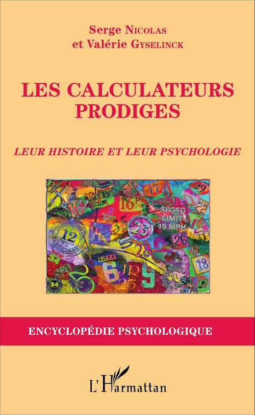 Couverture ebook de Les calculateurs prodiges, de Valérie Gyselinck, Serge Nicolas