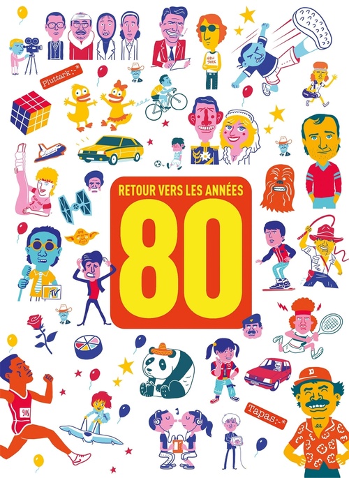 ebook cover of Retour vers les années 80, by Pluttark