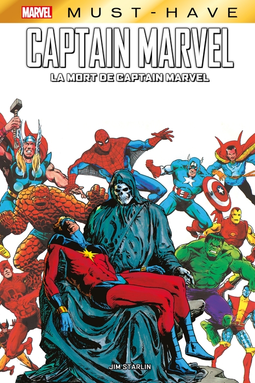 ebook cover of Best of Marvel (Must-Have) : La mort de Captain Marvel, by Jim Starlin