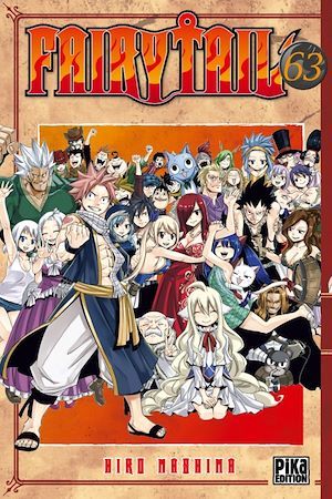 ebook cover of Fairy Tail T63, by Hiro Mashima