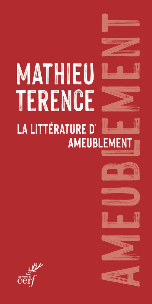 ebook cover of La littérature d'ameublement, by Mathieu Terence