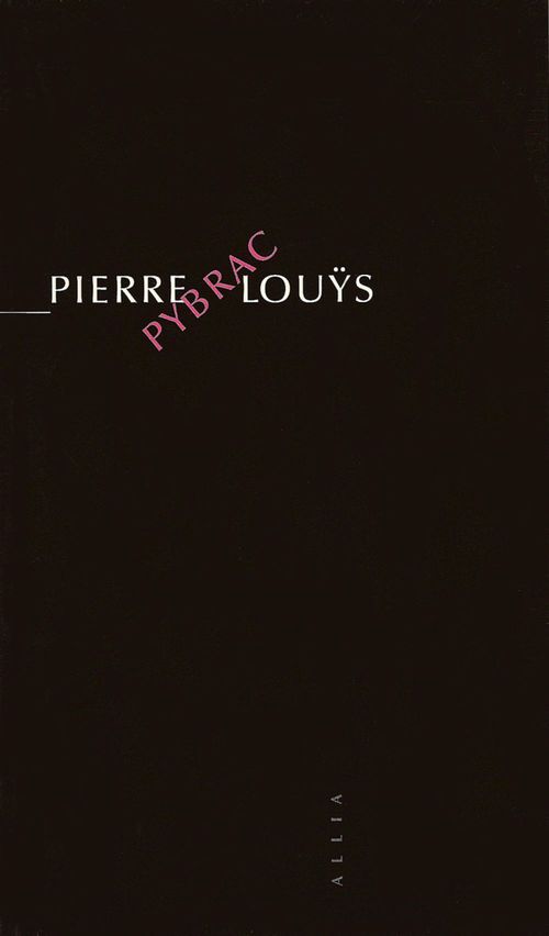 Couverture ebook de Pybrac, de Pierre Louÿs