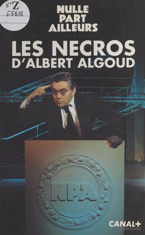 Couverture ebook de Les nécros, de Albert Algoud