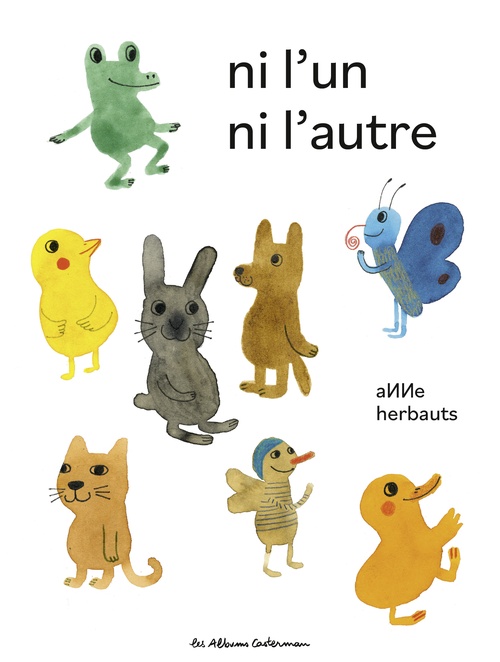 Couverture ebook de Ni l'un ni l'autre, de Anne Herbauts