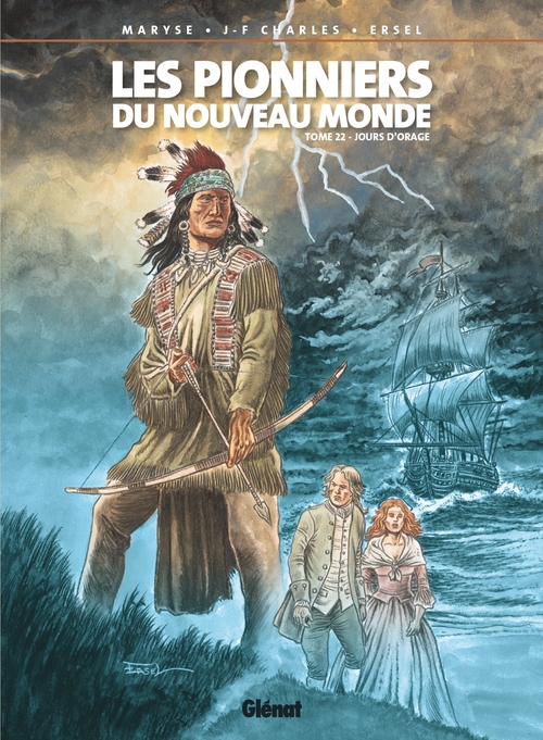 ebook cover of Les Pionniers du nouveau monde - Tome 22, by Jean-françois Charles, Maryse Charles, Ersel